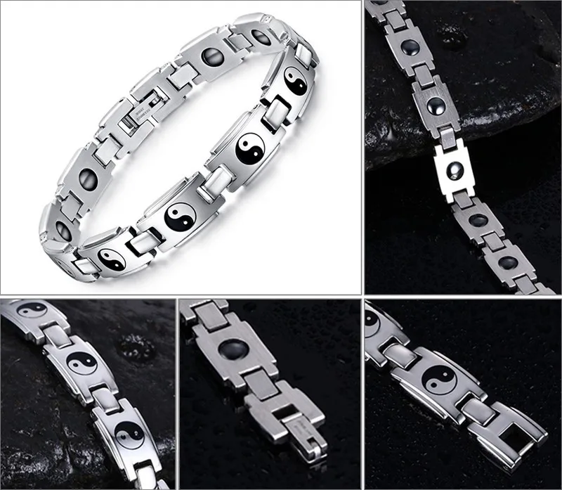 Yin Yang Bracelet Health Magnetic Wristband