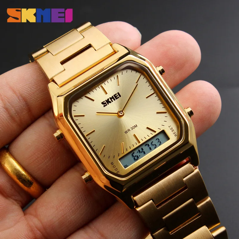 Dual Time Skmei Watch Sport Chronograph