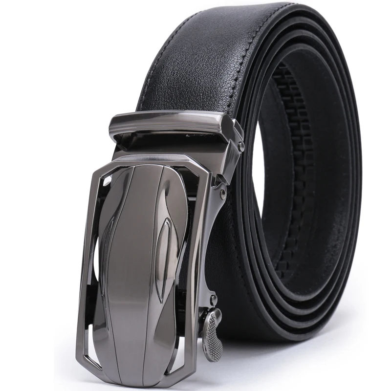 Ratchet Dress Genuine Leather Belts for Men
