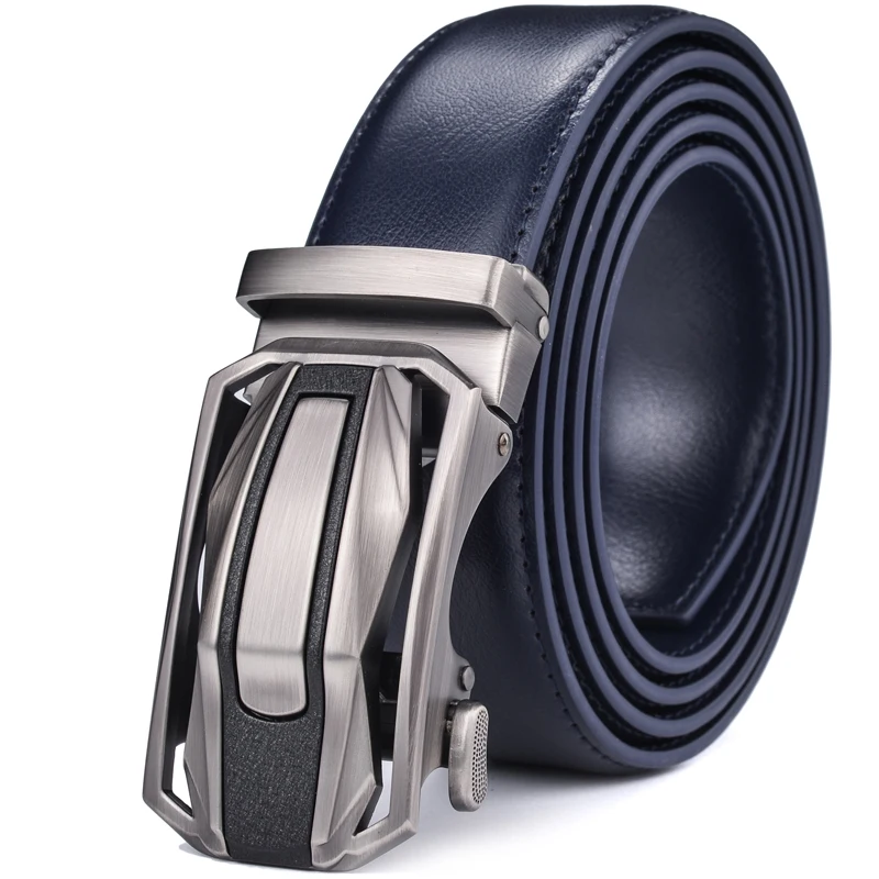 Ratchet Dress Genuine Leather Belts for Men