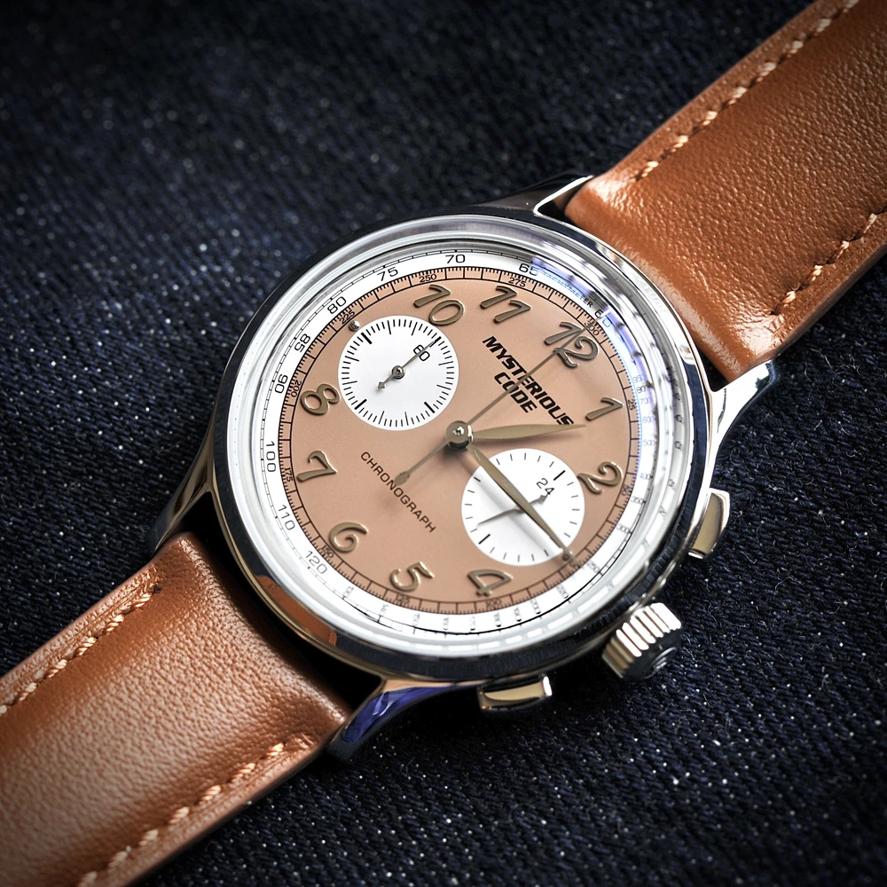 Vintage Pilot Panda Dial Mysterious Code Watches