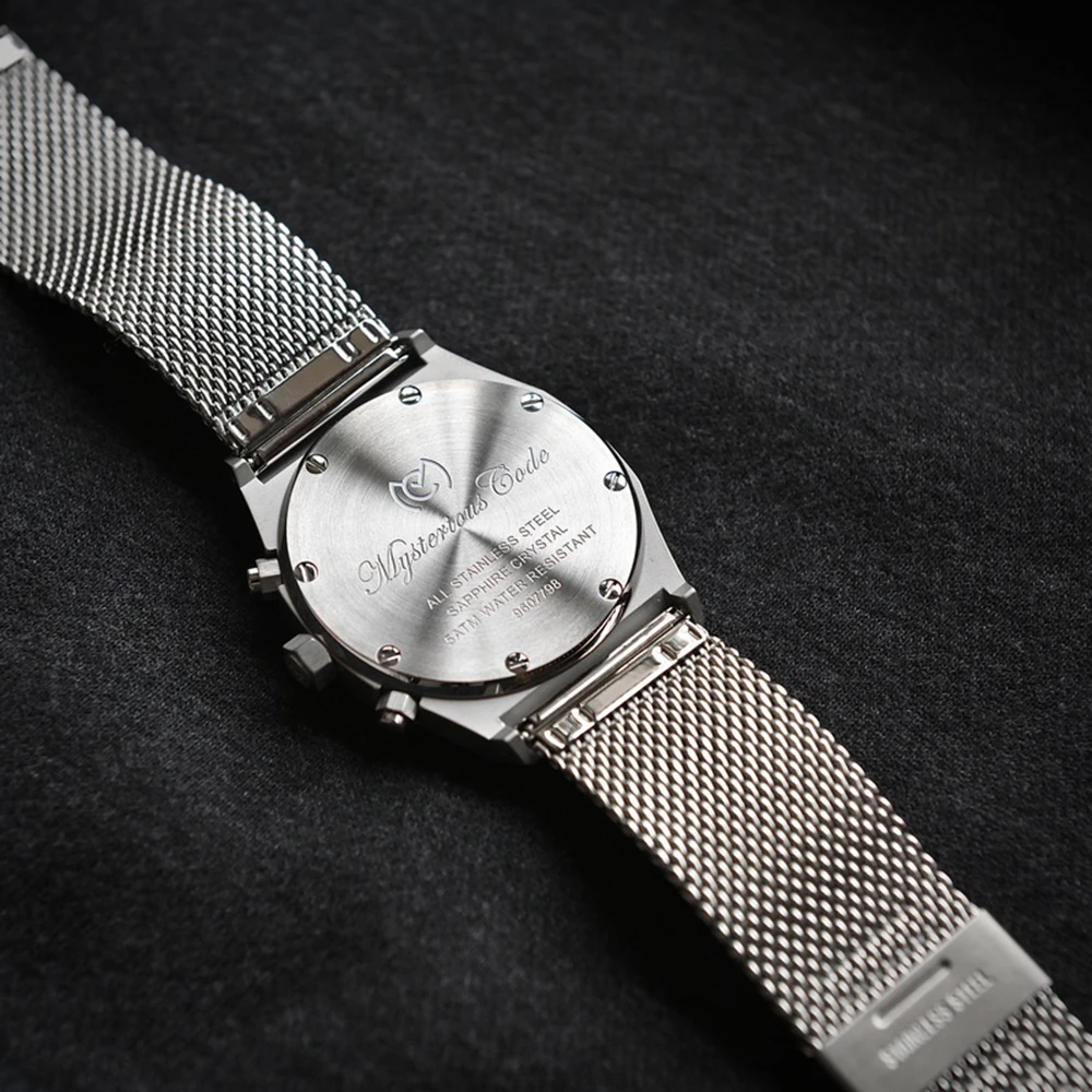 Mysterious Code Watches with Seiko VK67 Movement