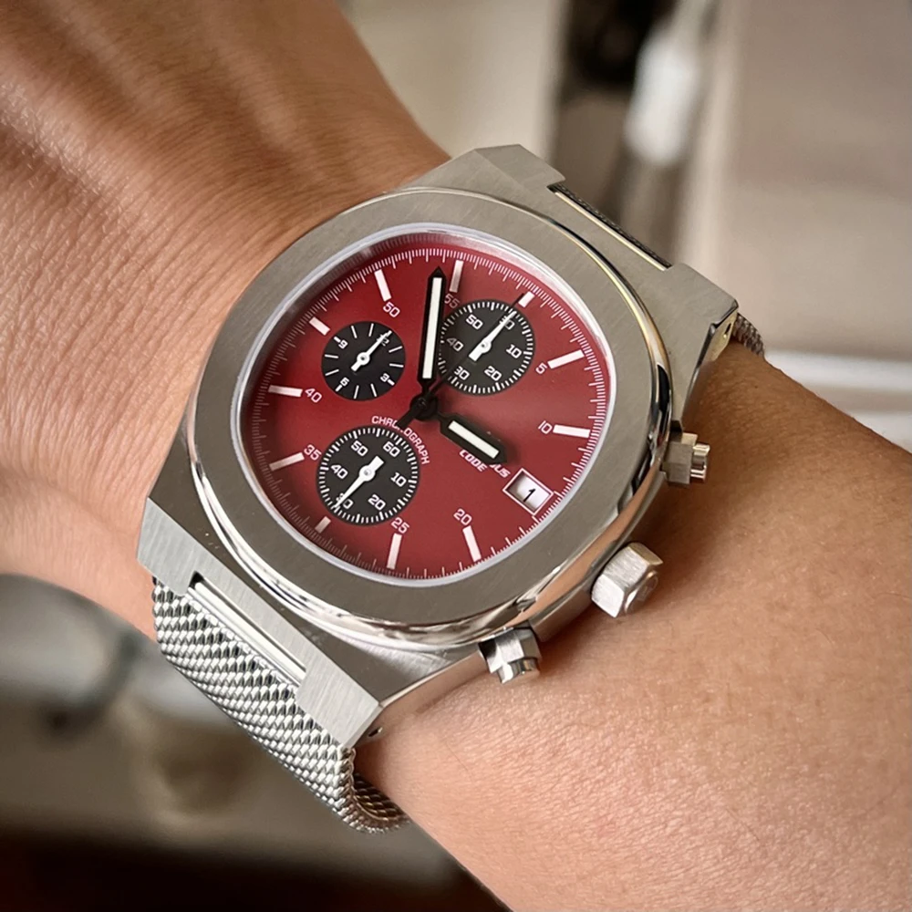 Mysterious Code Watches with Seiko VK67 Movement