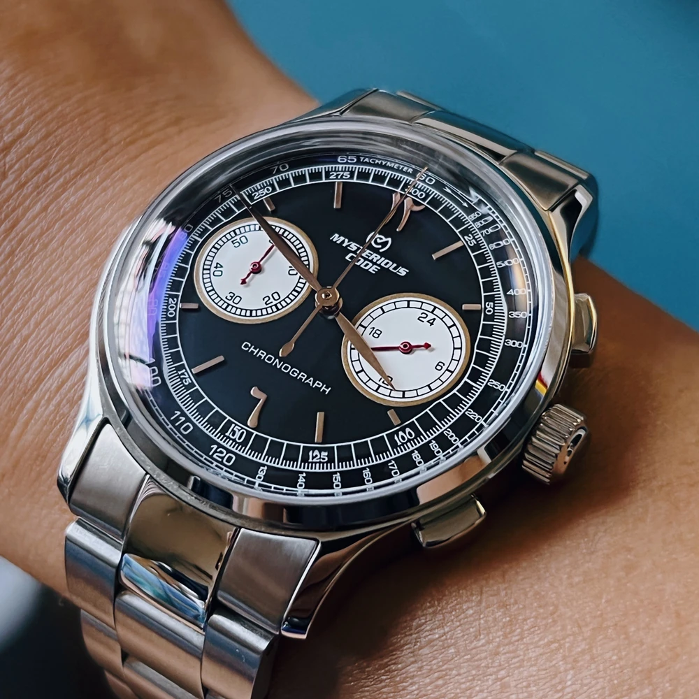 VK64 Mysterious Code Watch with Arabic Numerals