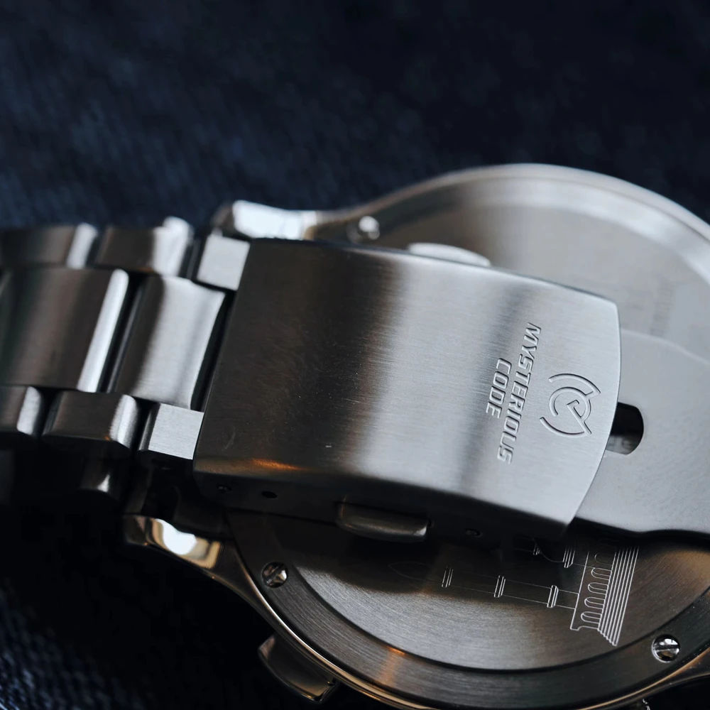 VK64 Mysterious Code Watch with Arabic Numerals