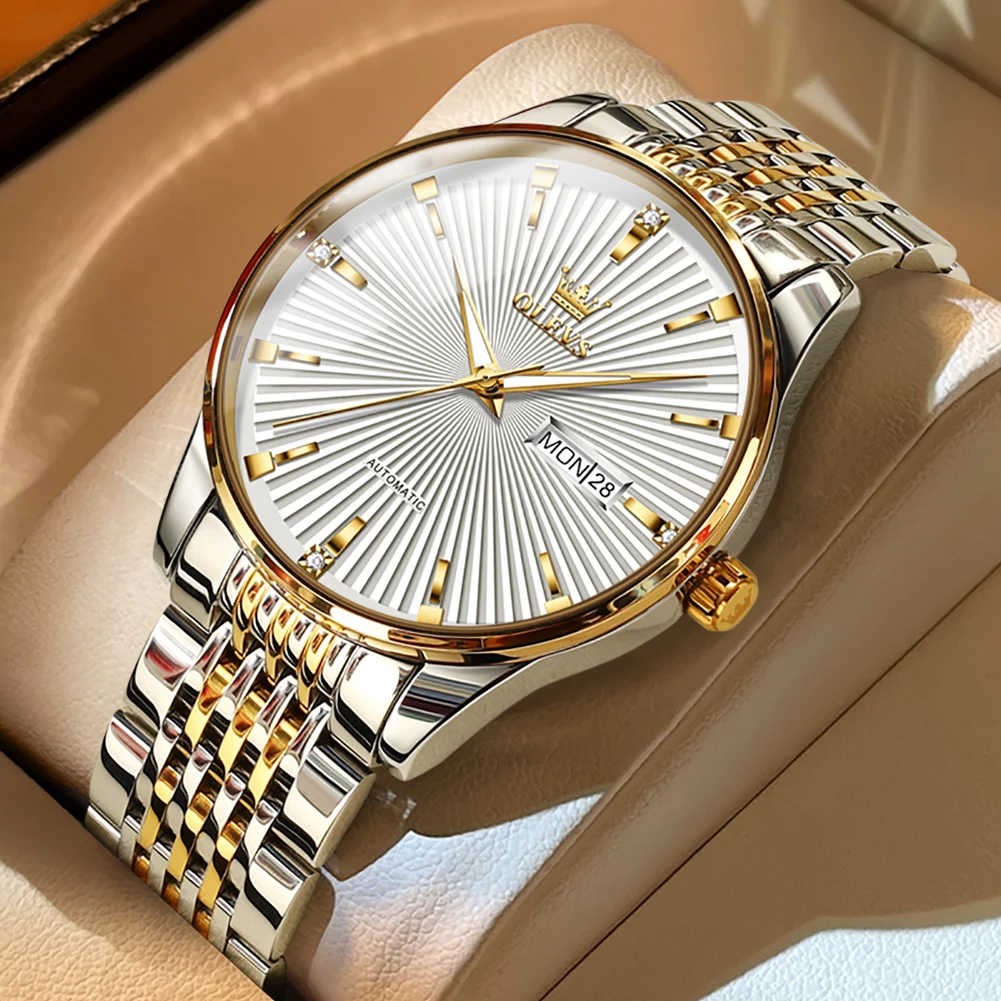 OLEVS Luxury Men’s Automatic Mechanical Watches