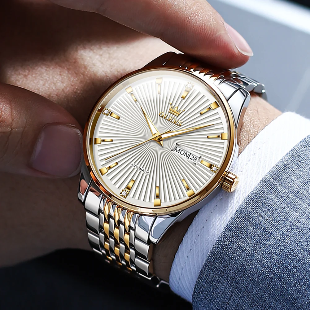 OLEVS Luxury Men’s Automatic Mechanical Watches