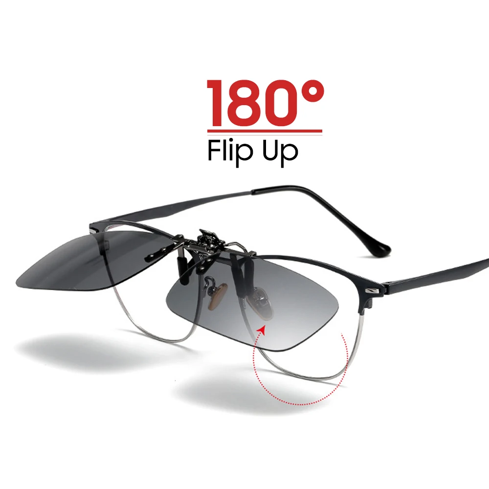 Clip On Flip Up Sunglasses Polarized UV400