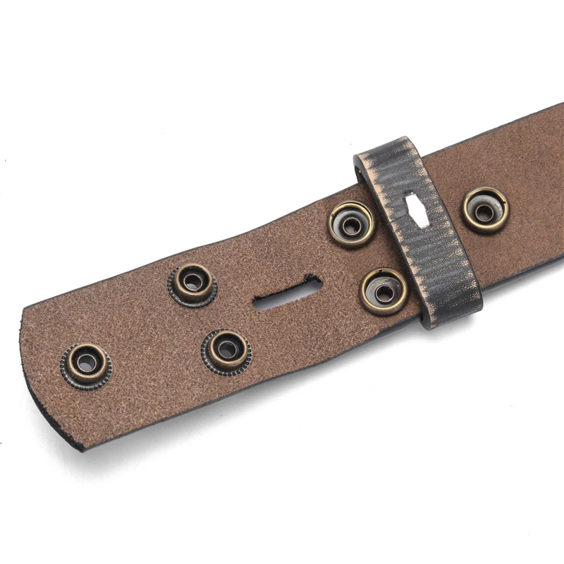 Vintage Belt Strap Without Buckle for Men
