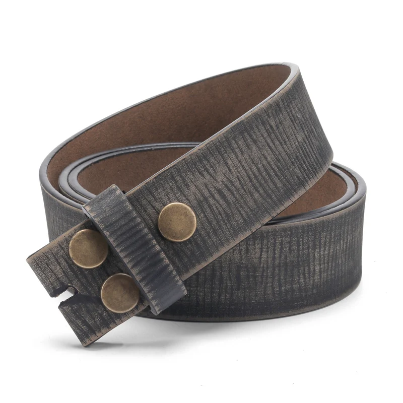 Vintage Belt Strap Without Buckle for Men