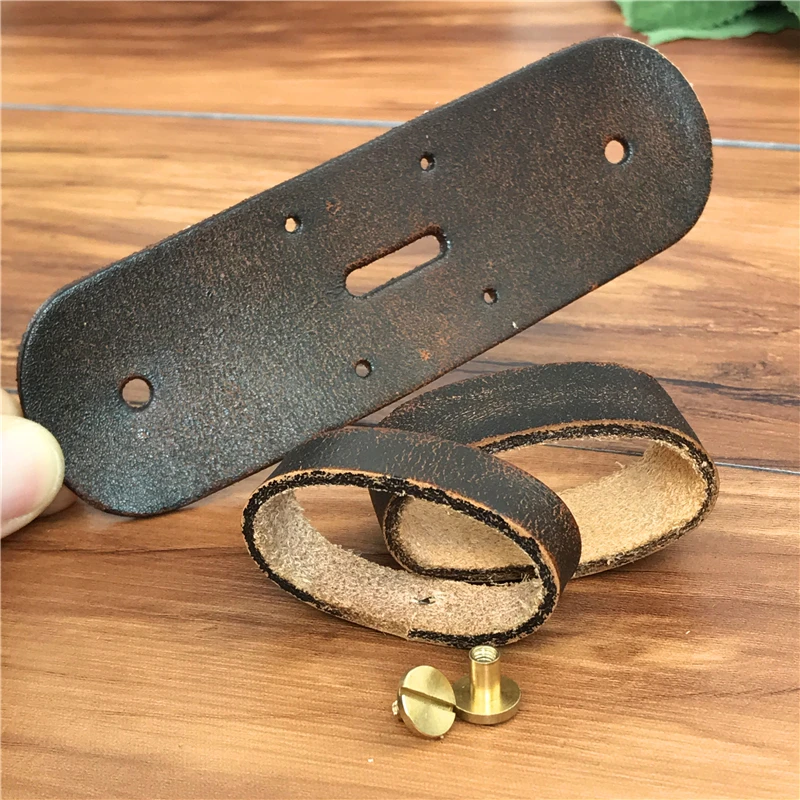 Premium Men's Leather Belt Straps Without Buckles