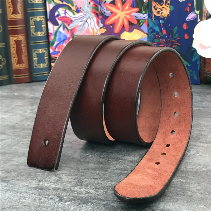 Belt for Buckle Men's Western Leather Strap