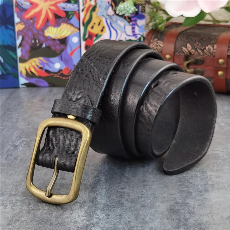 Unique Vintage Brass Belt Buckle
