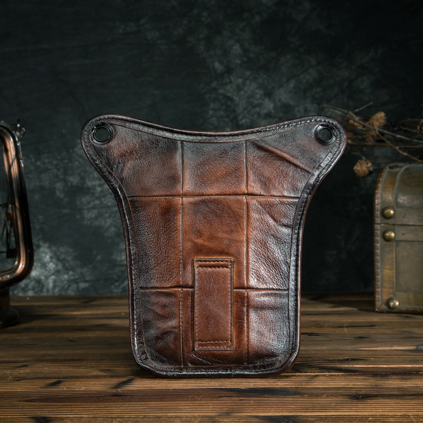 Leg Bag for Men Women Genuine Leather