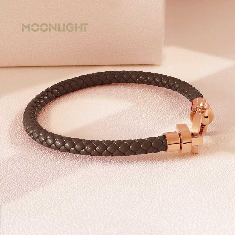 Classic Style Genuine Leather Couple Bracelets