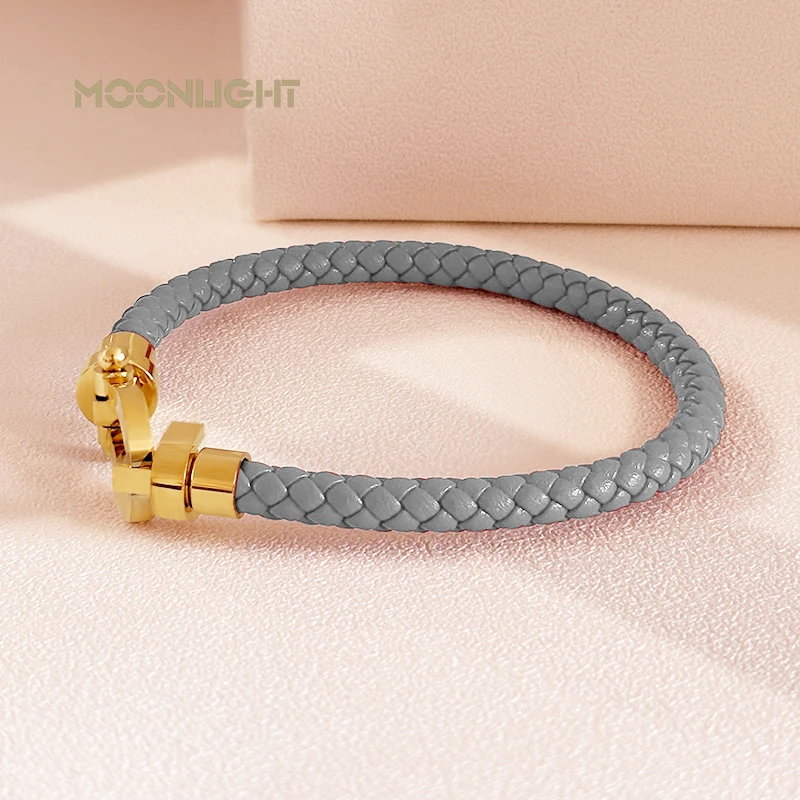 Classic Style Genuine Leather Couple Bracelets
