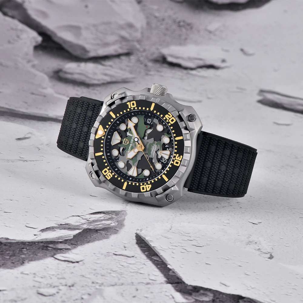 PAGANI DESIGN Military Men's Mechanical Watch
