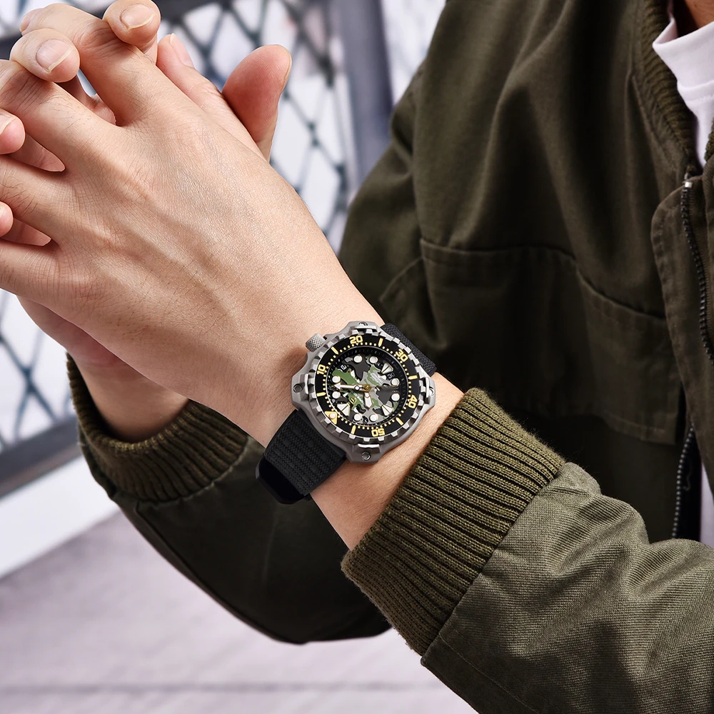 PAGANI DESIGN Military Men's Mechanical Watch
