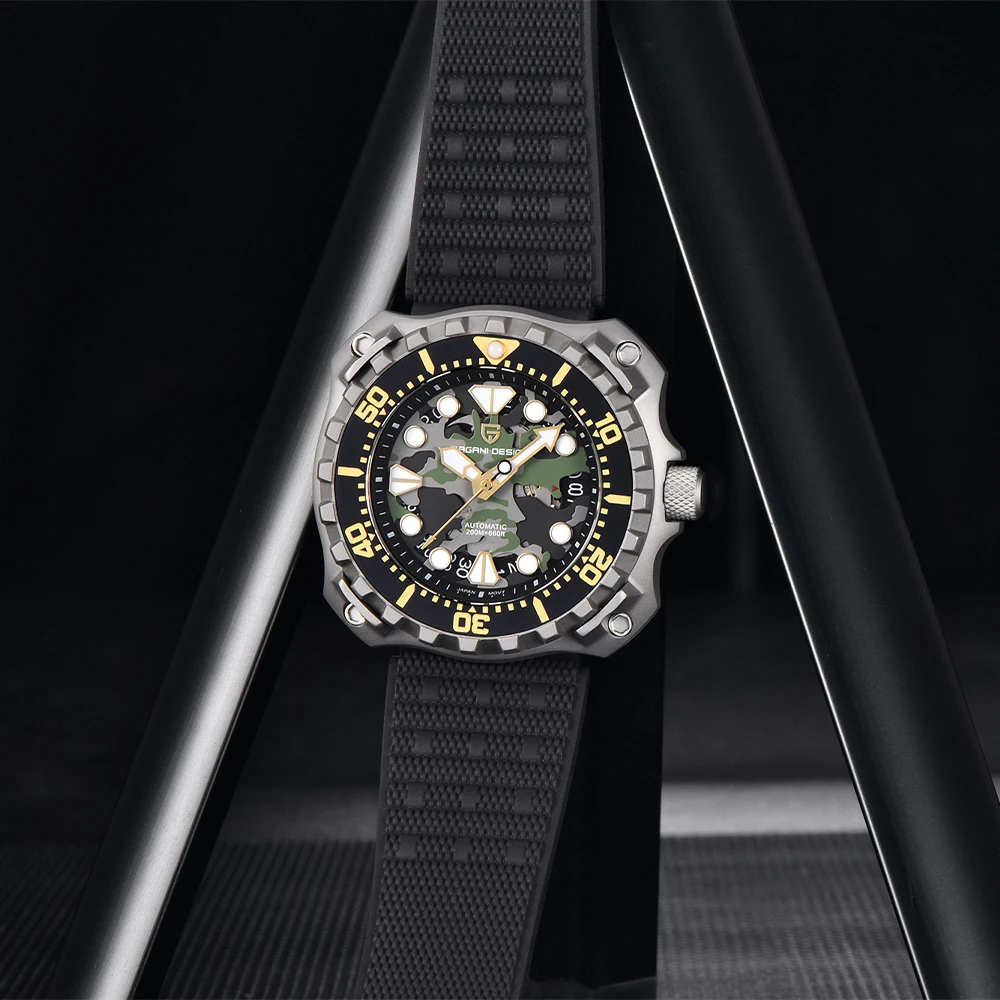 PAGANI DESIGN Military Men's Mechanical Watch