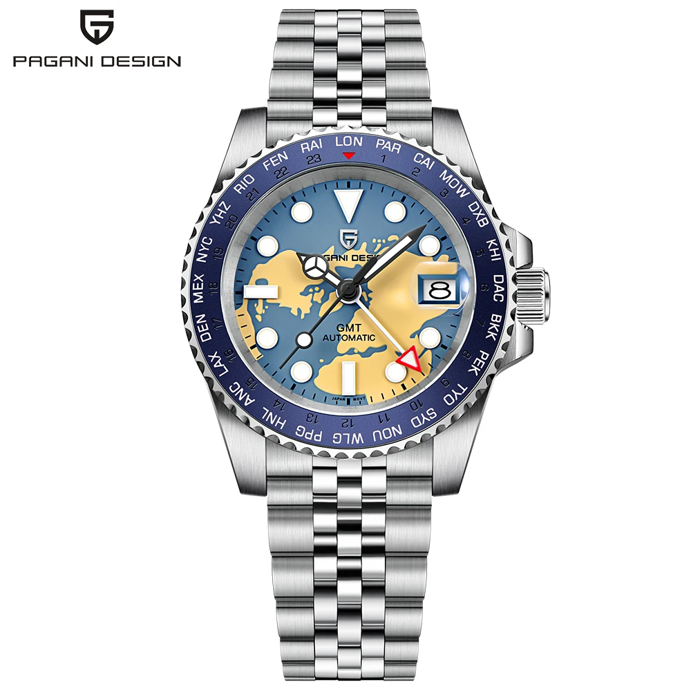 PAGANI DESIGN World Traveler GMT Watch