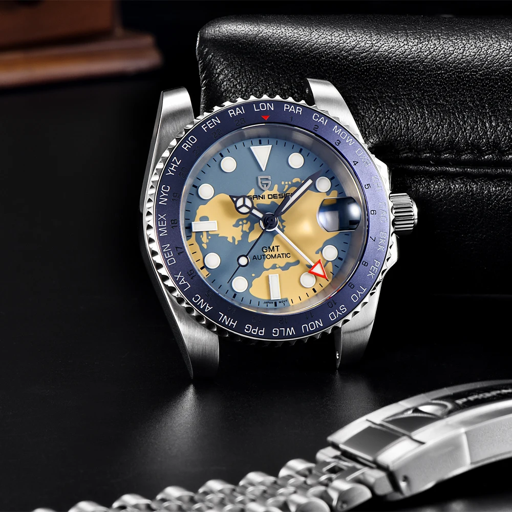 PAGANI DESIGN World Traveler GMT Watch