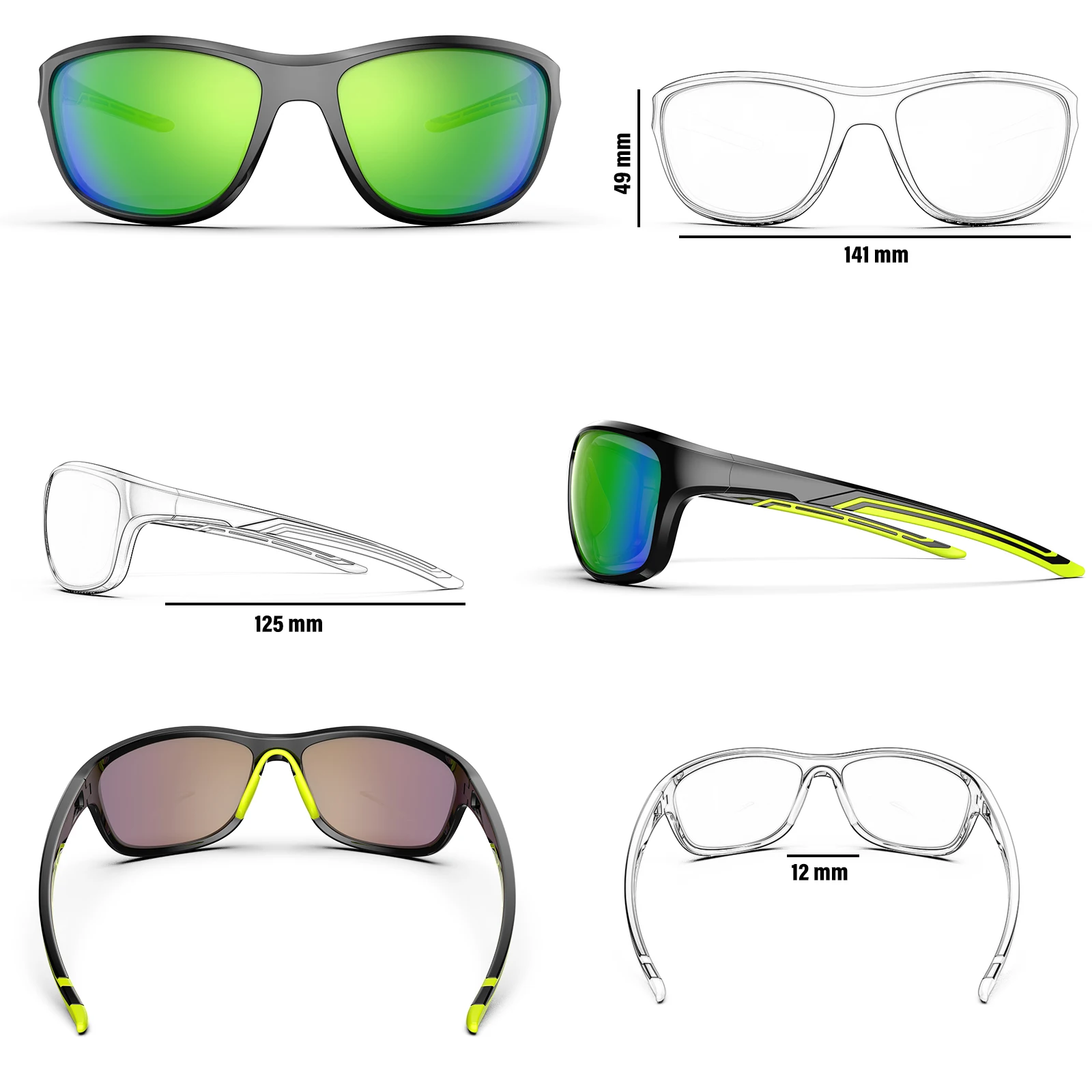 Men's Polarized UV400 Sunglasses
