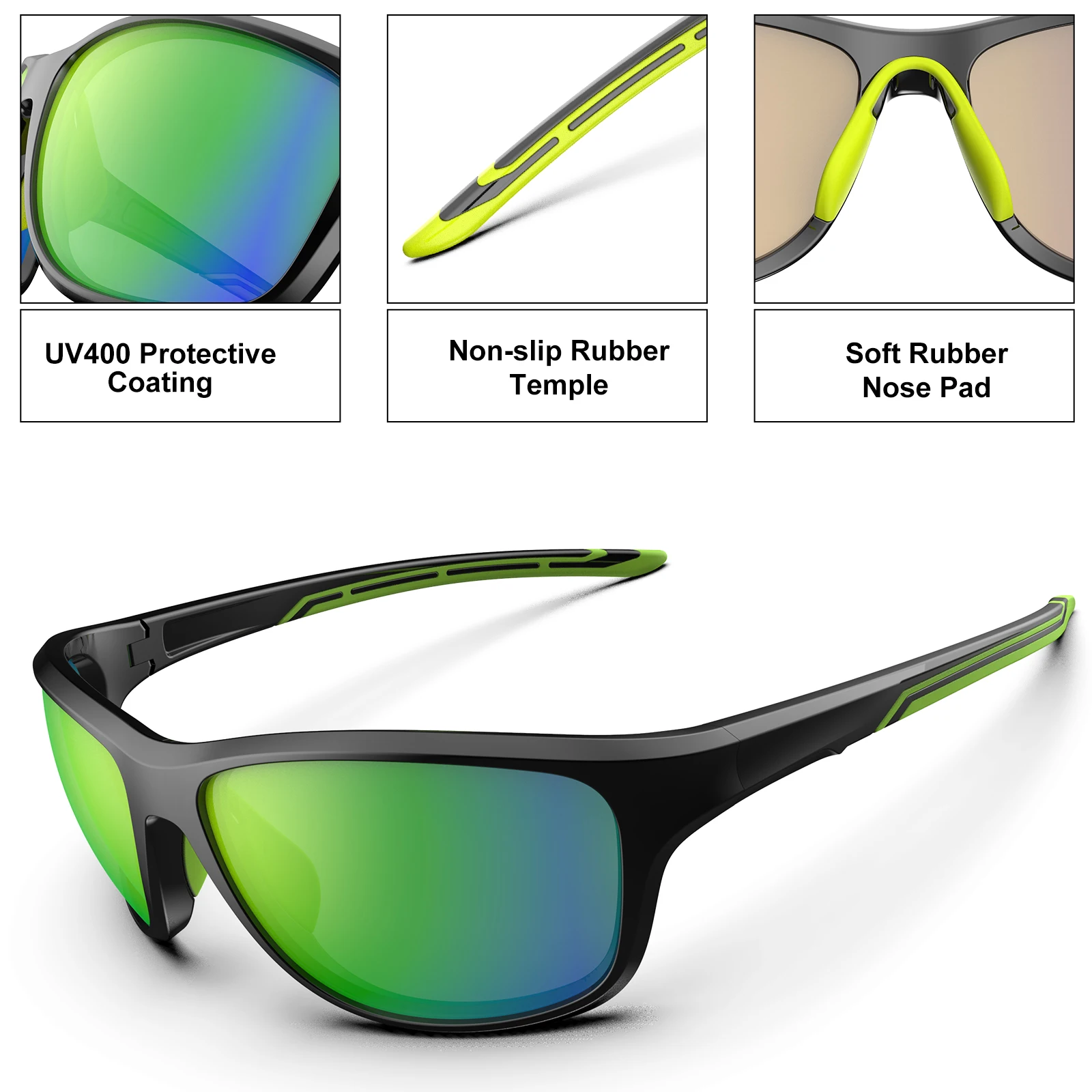 Men's Polarized UV400 Sunglasses