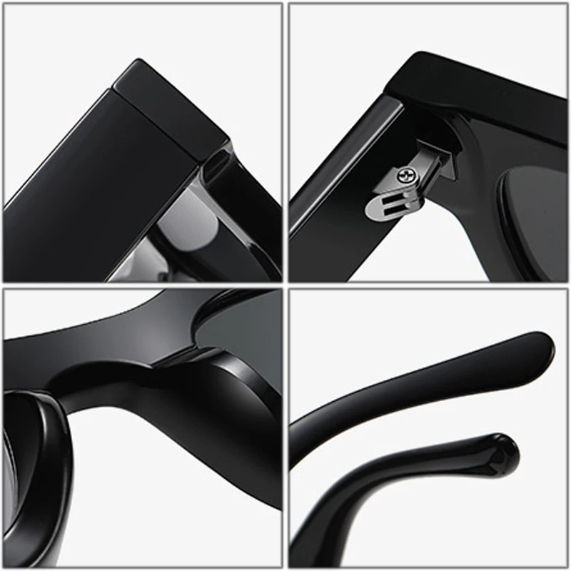 Trending Punk Square Frame Small Sunglasses