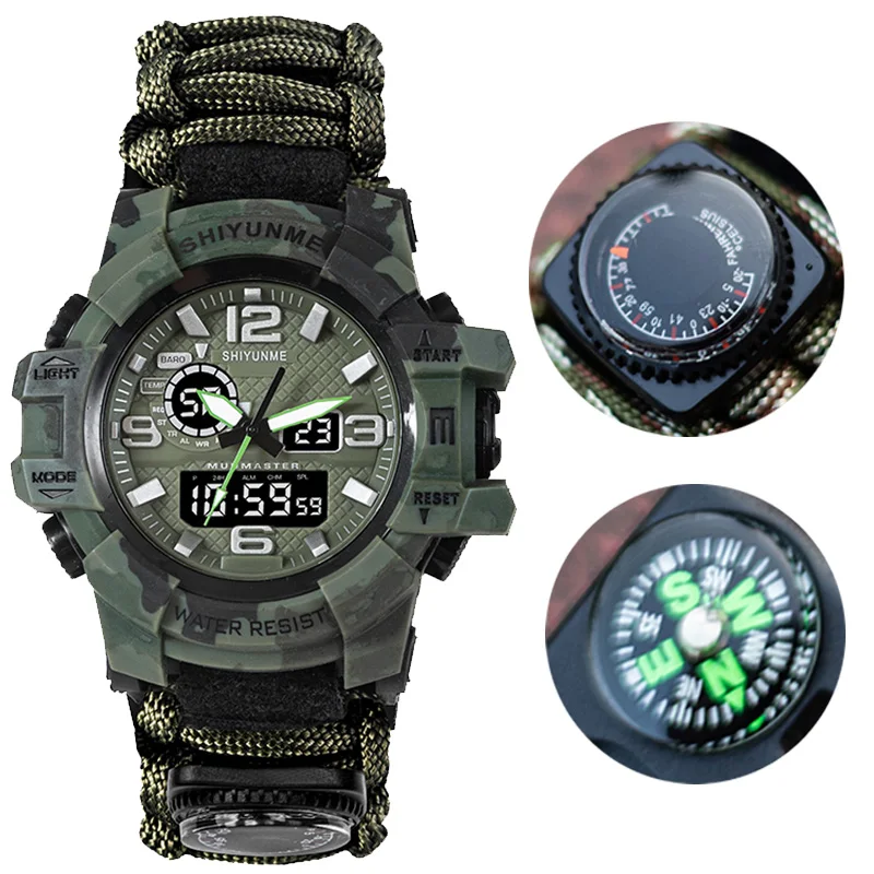 Military Sports LED Digital Watch for Men
