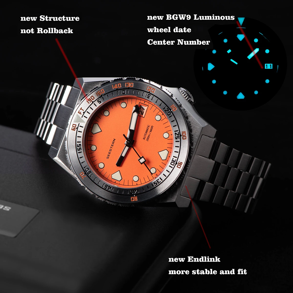 Seestern Vintage Sub 600T Automatic Dive Watch