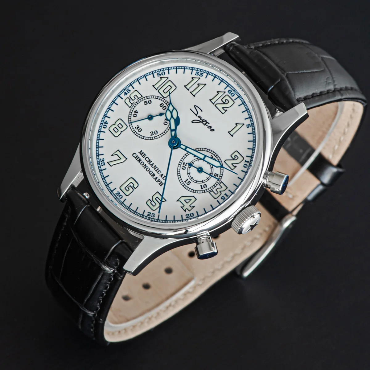Sugess WW1 Style Chrono Watch