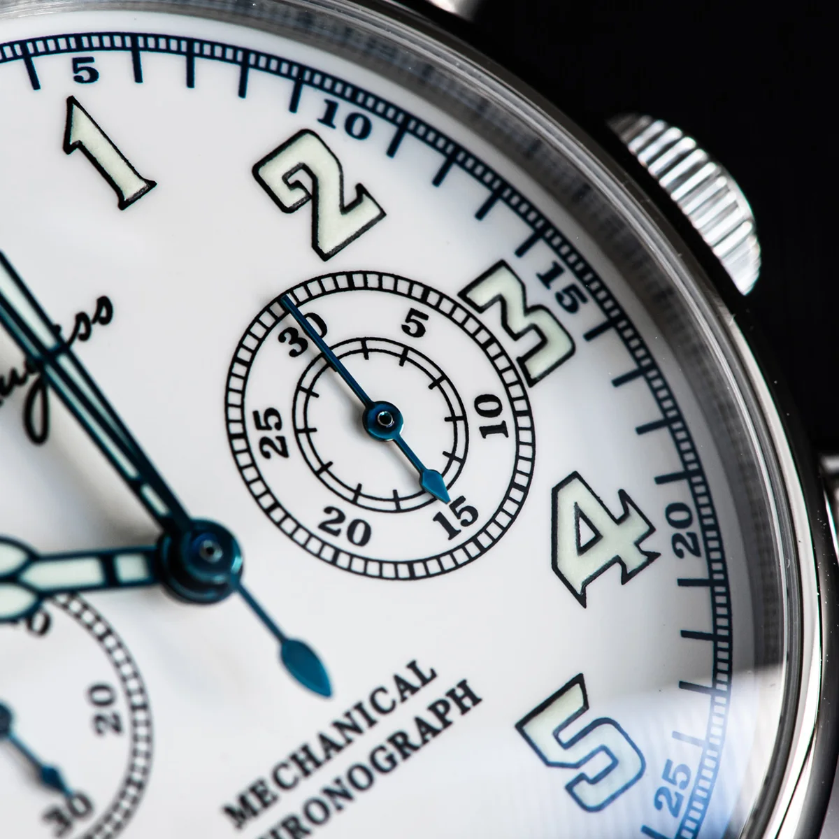 Sugess WW1 Style Chrono Watch