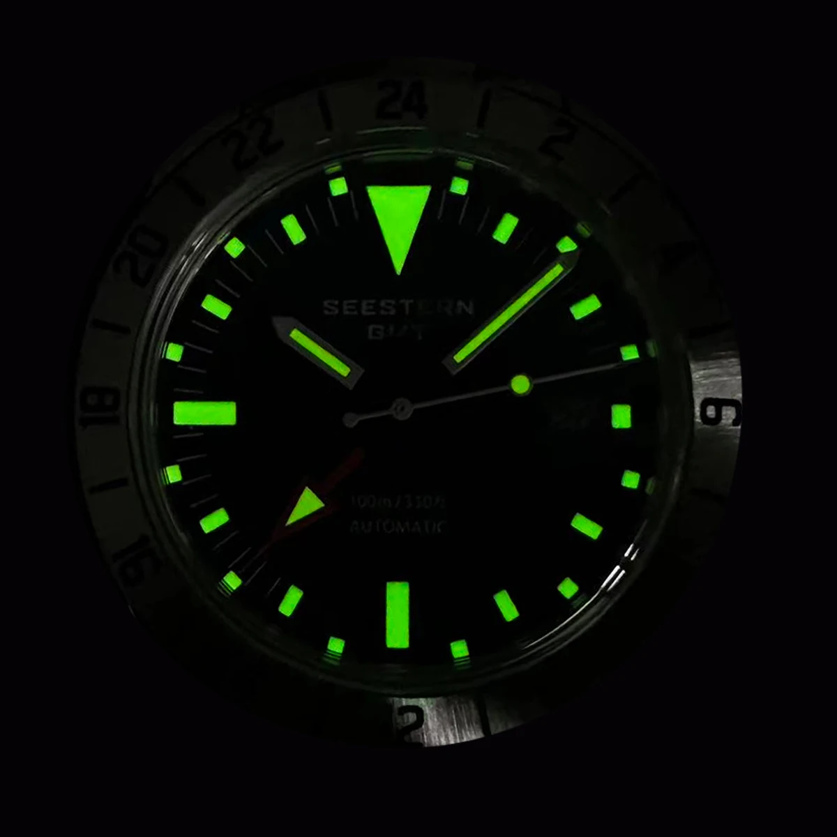 Seestern Vintage GMT Explorer Homage Watch