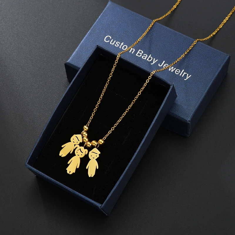 Custom Boy Girl Kids Name Necklace