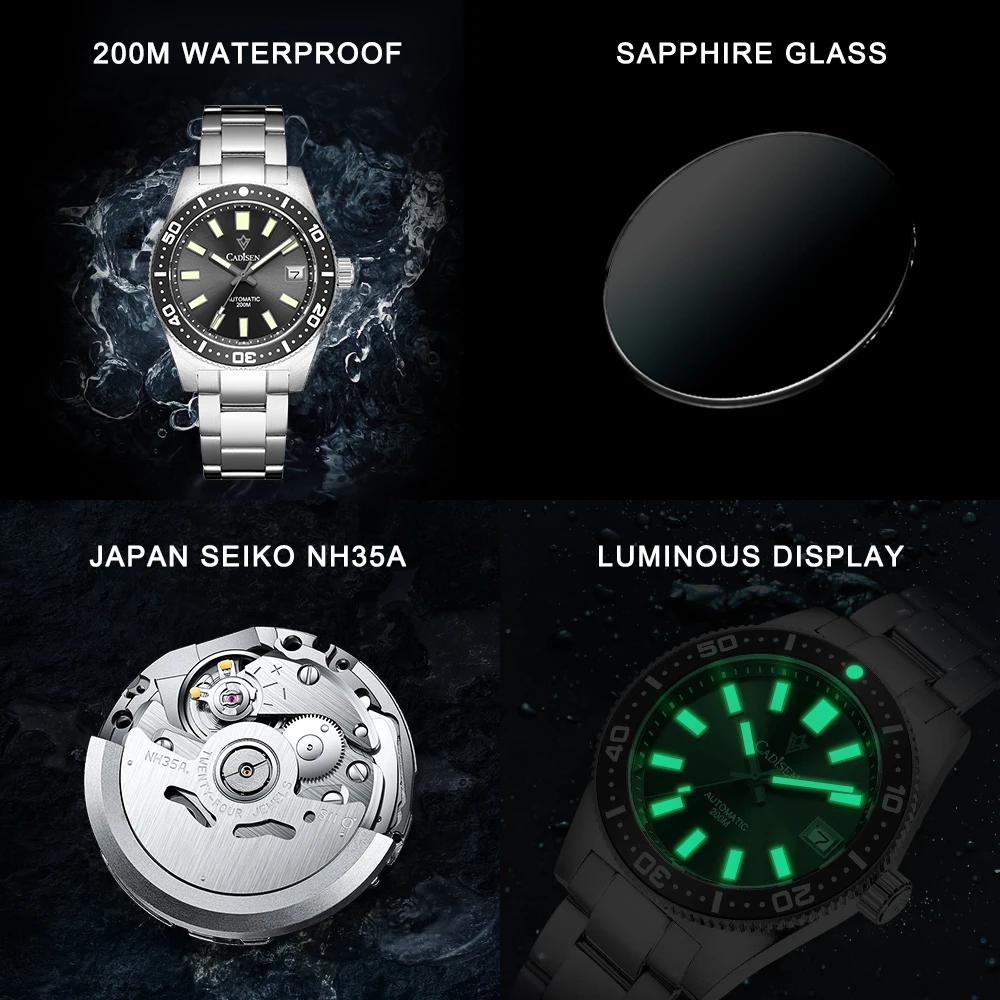 Cadisen 62MAS Homage Watch C8207M