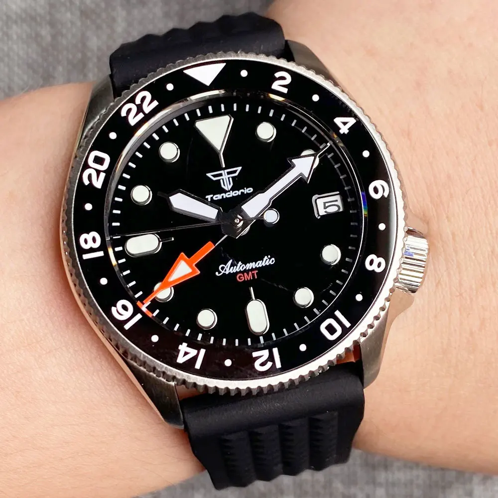 Tandorio NH34 GMT 37mm Automatic Watch