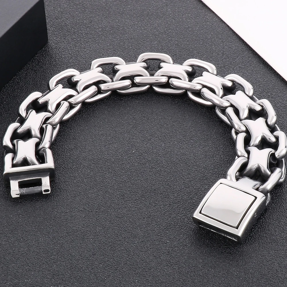 Chunky 23CM Chain Bracelet for Men