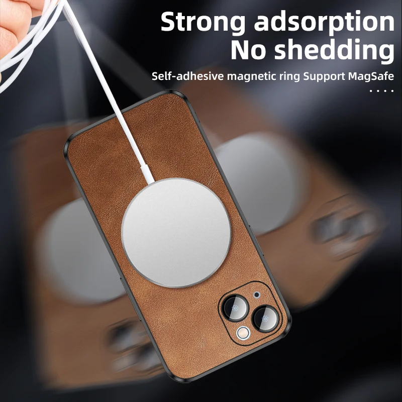 PU Leather Phone Case for iPhone 14 13 12 11