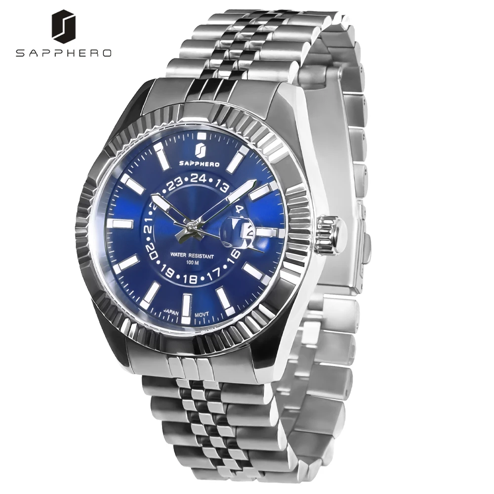 SAPPHERO Sky Dweller Homage Quartz Watch