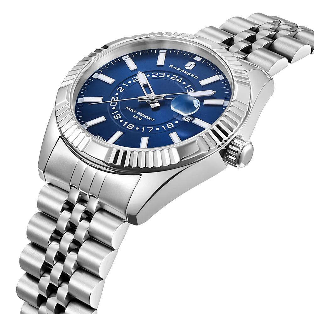 SAPPHERO Sky Dweller Homage Quartz Watch