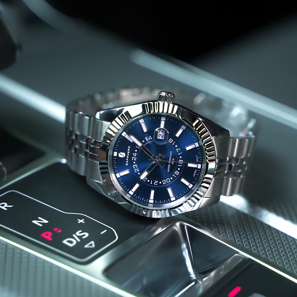 SAPPHERO Sky Dweller Homage Quartz Watch