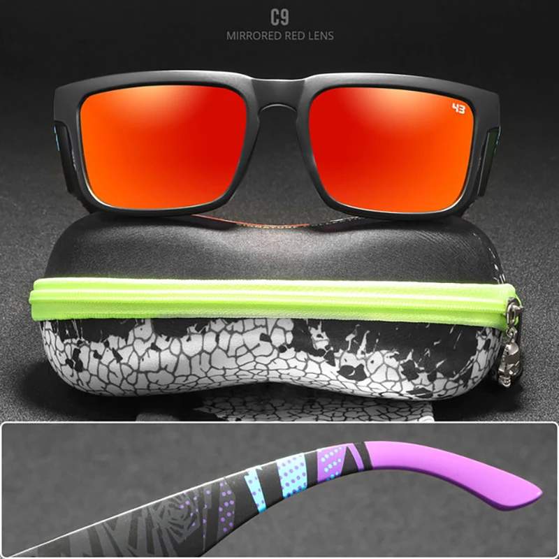 Classic Square HELM Polarized Sunglasses