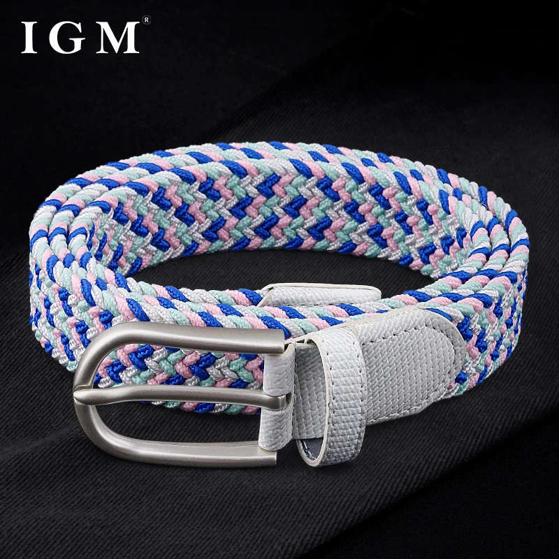 Braided Canvas Waistband for Women