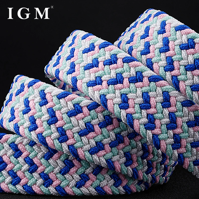 Braided Canvas Waistband for Women