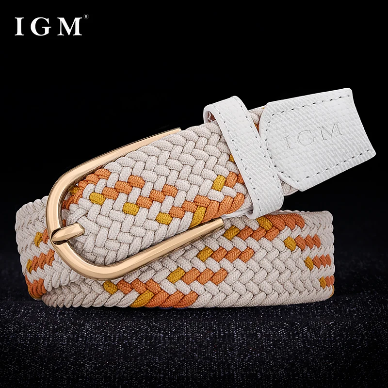 Stylish Canvas Woven Belt for Women