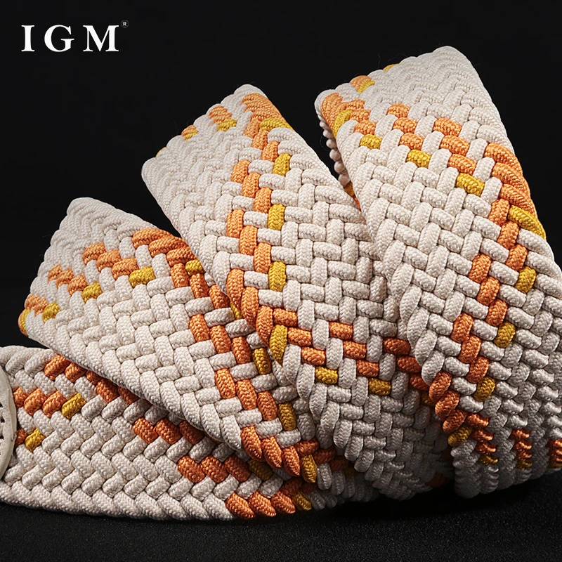Stylish Canvas Woven Belt for Women