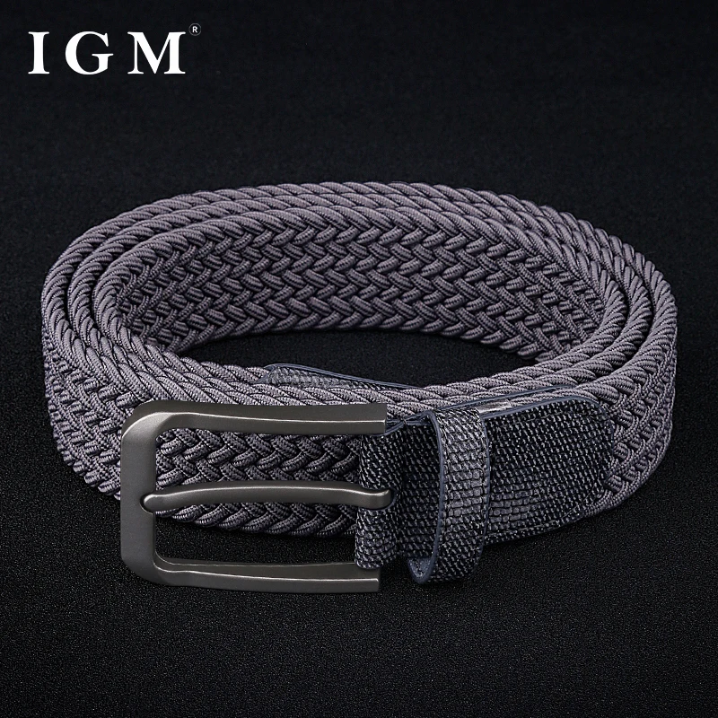 Military-Inspired Elastic Belt for Men
