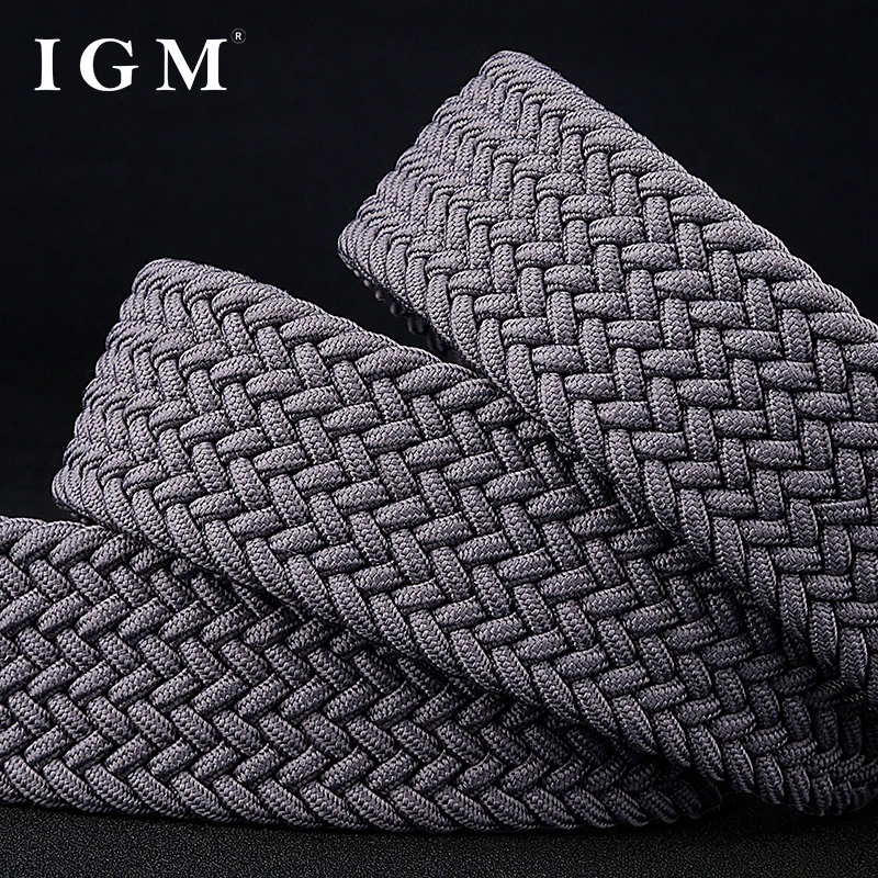 Military-Inspired Elastic Belt for Men
