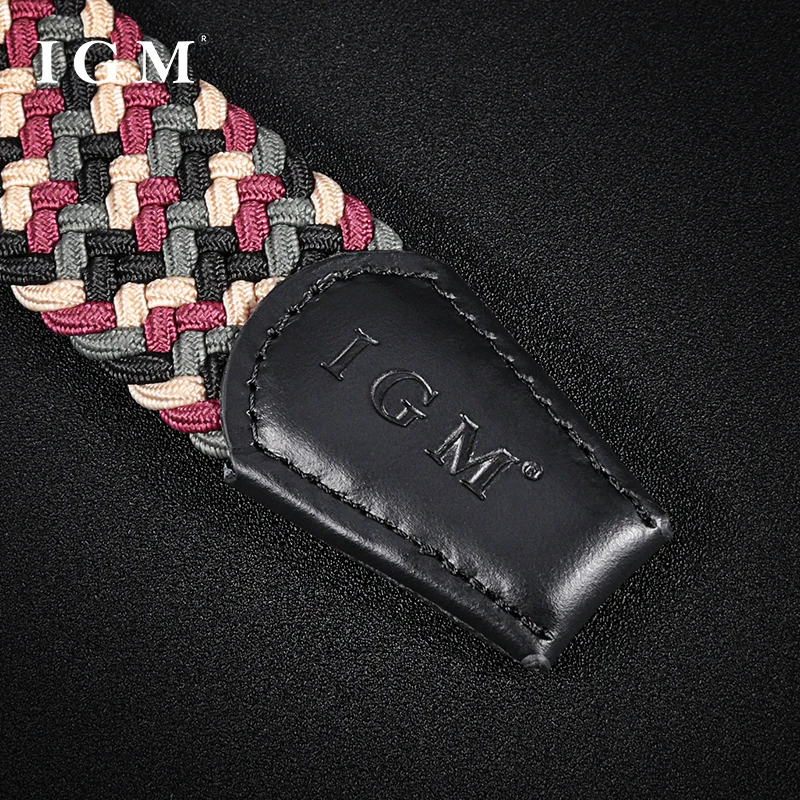 Men's Braided Canvas Belt
