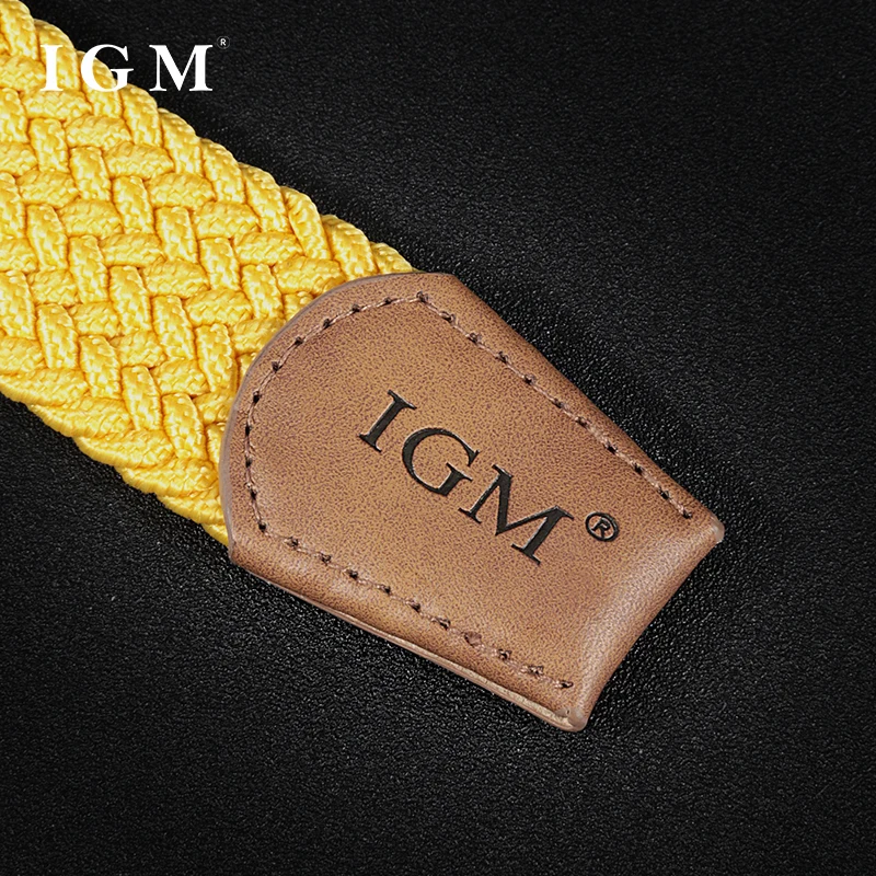 Yellow Stretch Belt for Men and Women